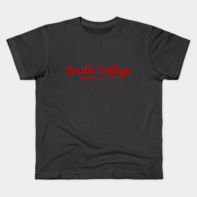 South College Knoxville Kids T-Shirt by sycamoreapparel